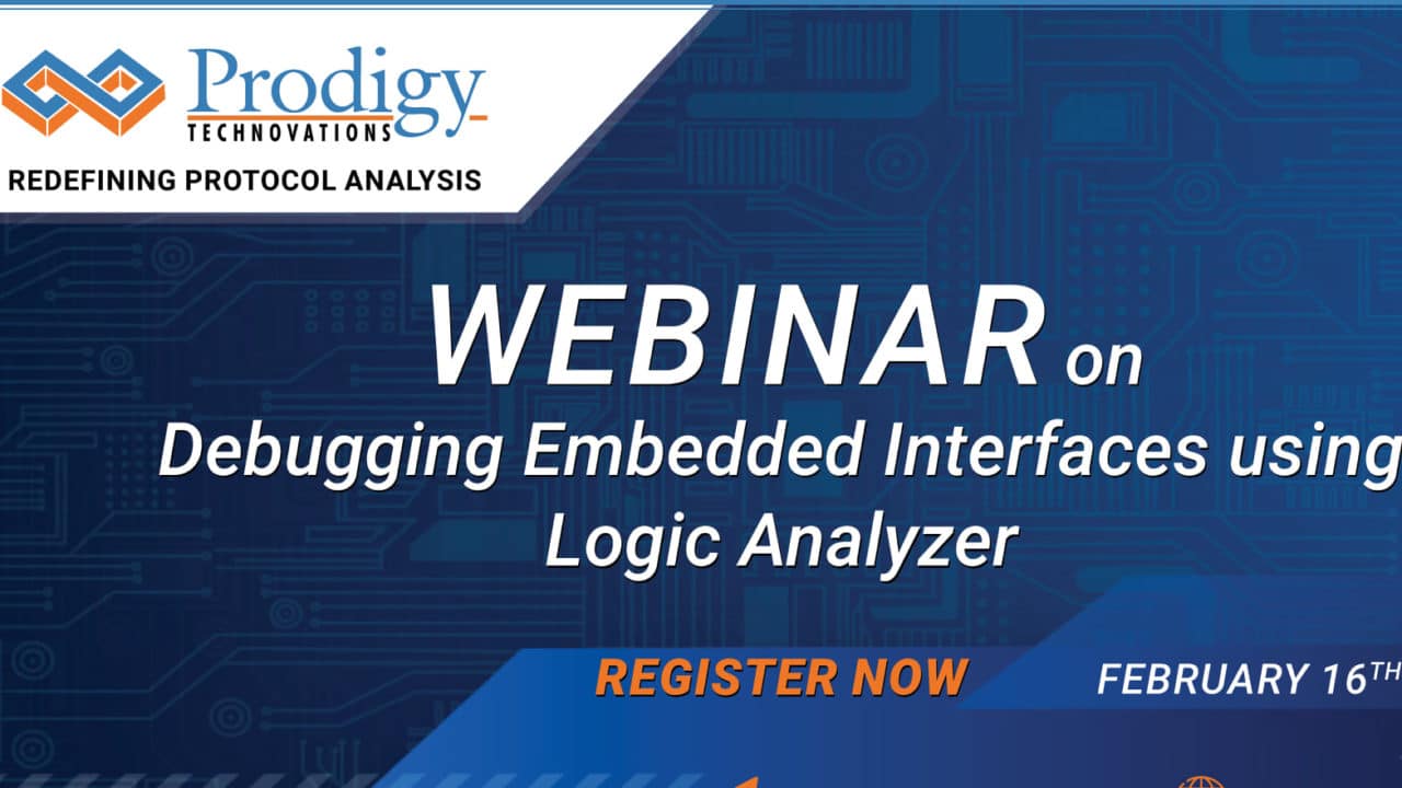 Prodigy Technovations - Debugging Embedded Systems Webinar